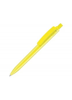 Ручка шариковая пластиковая из RPET RECYCLED PET PEN STEP F, желтый