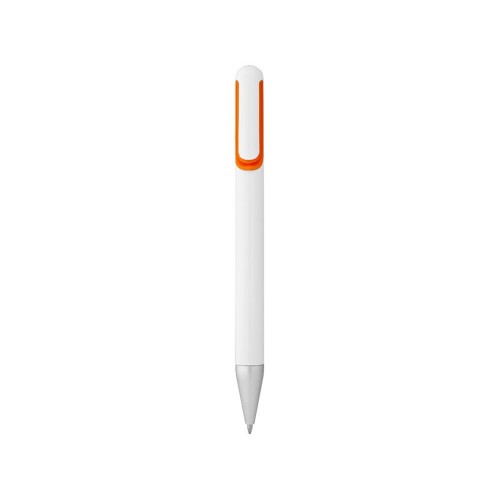 Ручка шариковая Nassau, белый/оранжевый