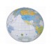 Мяч надувной пляжный Globe, разноцветный