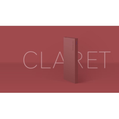 Внешний аккумулятор Rombica NEO ARIA Claret, 10 000 мАч, Soft-touch, PD, QCharge, Type-C, бордовый