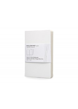 Записная книжка Moleskine Volant (нелинованная, 2 шт.), Pocket (9х14см), белый
