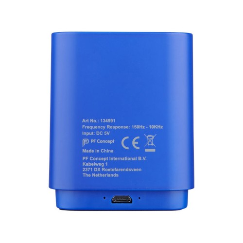 Светодиодная колонка Beam с функцией Bluetooth®, ярко-синий