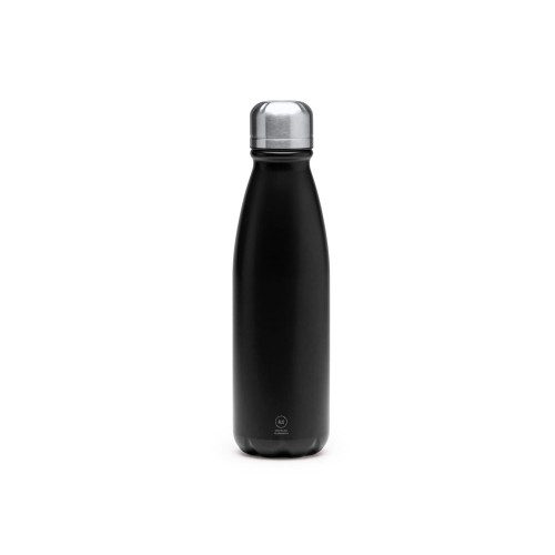 Бутылка KISKO из переработанного алюминия, 550 мл, черный