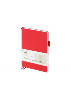 Ежедневник недатированный А5 Grand, красный