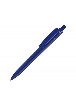 Ручка шариковая пластиковая из RPET RECYCLED PET PEN STEP F, синий