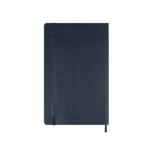 Записная книжка Moleskine Classic Soft (в линейку), Large (13х21см), сапфировый синий