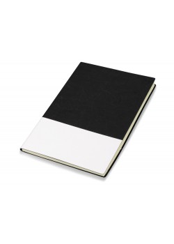Блокнот Fusion, черный/белый. Lettertone