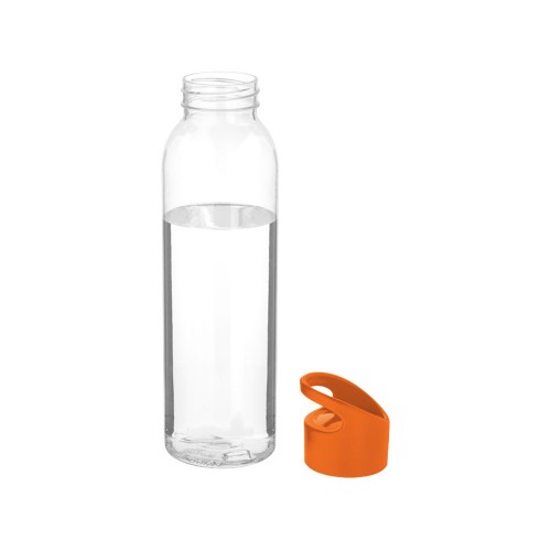 Бутылка Sky, прозрачный/оранжевый