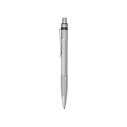 Ручка пластиковая c минералами шариковая Prodir QS30 PQSS Stone, серебряный