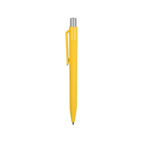 Ручка шариковая UMA ON TOP SI GUM soft-touch, желтый