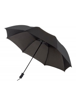 Зонт Victor 23 двухсекционный полуавтомат, черный