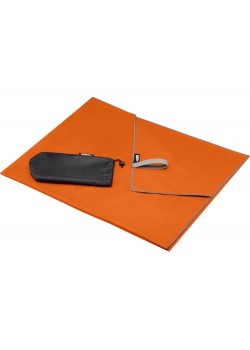 Pieter GRS сверхлегкое быстросохнущее полотенце 100x180 см - Оранжевый