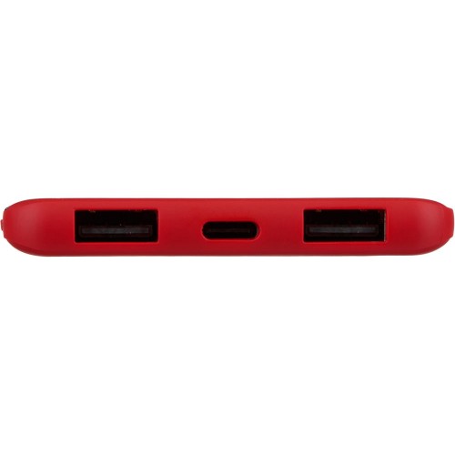 Внешний аккумулятор Powerbank C1, 5000 mAh, красный