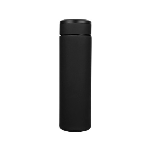 Термос Confident с покрытием soft-touch 420мл, черный