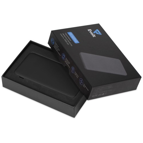 Портативное зарядное устройство Reserve с USB Type-C, 5000 mAh, черный