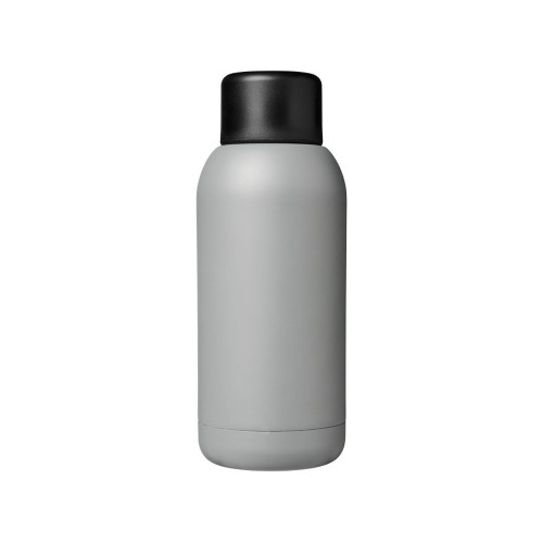 Спортивная бутылка с вакуумной изоляцией Brea объемом 375 мл, серый