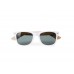 Солнцезащитные очки EDEN с дужками из натурального бамбука, натуральный/белый