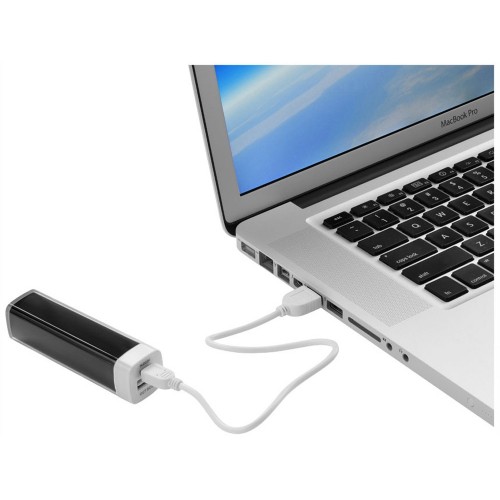 Портативное зарядное устройство Flash 2200 мА/ч, черный