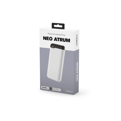 Внешний аккумулятор Rombica NEO Atrum White