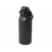 Медная бутылка Giganto из переработанной нержавеющей стали объемом 1600 мл с вакуумной изоляцией - Черный