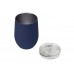 Термокружка Sense Gum, soft-touch, непротекаемая крышка, 370мл, темно-синий 295C
