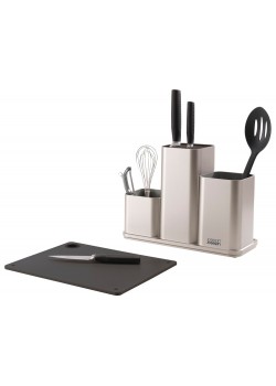 Органайзер для кухонной утвари настольный CounterStore, серебристый