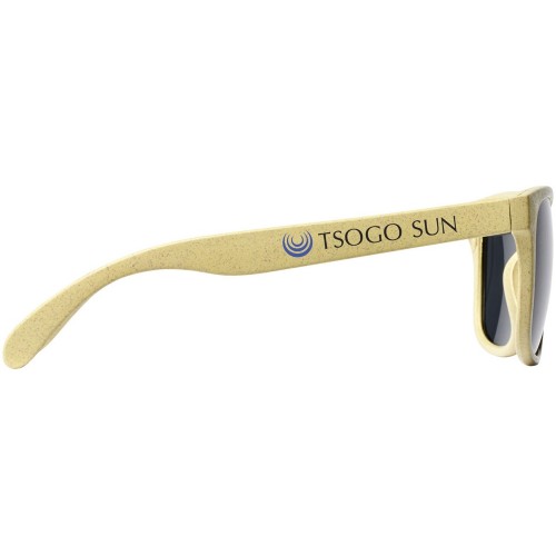 Солнцезащитные из пшеничной соломы очки Rongo, желтый