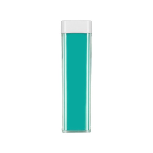 Портативное зарядное устройство Ангра, 2200 mAh, бирюзовый