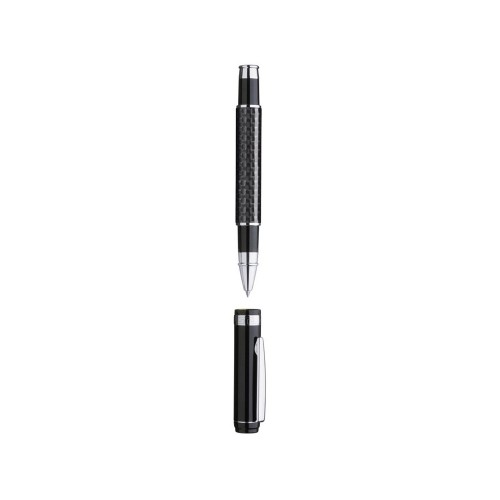 Ручка роллер металлический Uma Carbon R, черный