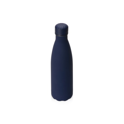 Термобутылка Актив Soft Touch 500мл, темно-синий