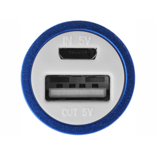 Зарядное устройство Bolt, 2200 мА/ч, ярко-синий