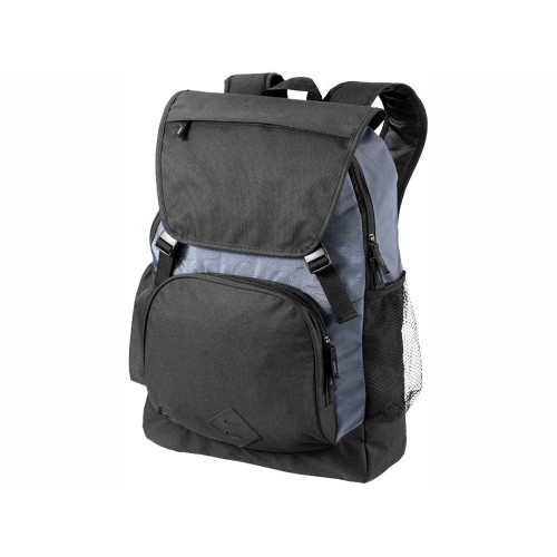 Рюкзак Wellington для ноутбука 17, черный/серый