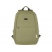 Рюкзак для ноутбука 15,6 дюймов с защитой от кражи Joey объемом 18 л из брезента, переработанного по стандарту GRS, оливковый