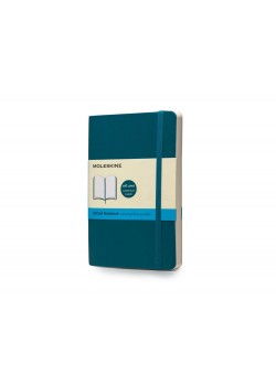 Записная книжка Moleskine Classic Soft (в точку), Pocket (9х14 см), бирюзовый