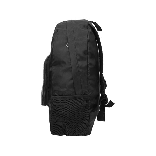 Рюкзак складной Reflector со светоотражающим карманом, темно-серый/серебристый