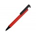Ручка-подставка металлическая, Кипер Q, красный/черный