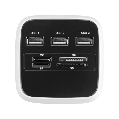 USB Hub на 3 порта со встроенным картридером для карт SD, TF, MS и M2