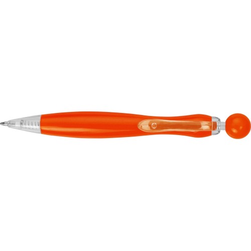 Ручка шариковая Naples, оранжевый