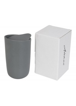 Керамический стакан Mysa с двойными стенками объемом 400 мл, серый