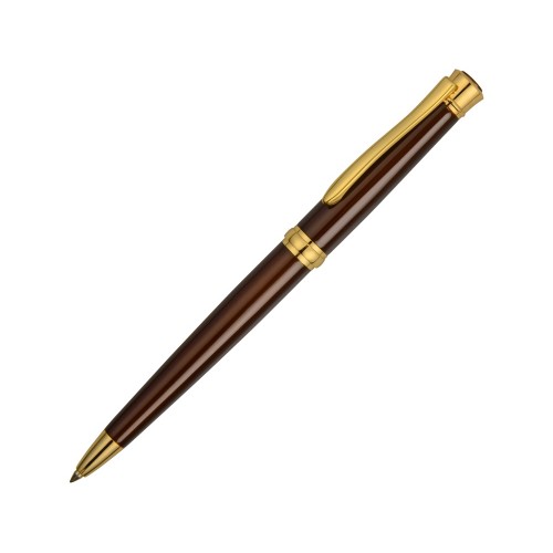 Ручка шариковая Маджестик, коричневый
