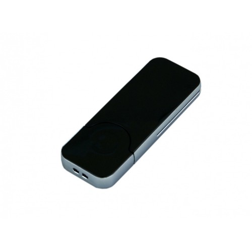 USB-флешка на 64 Гб в стиле I-phone, прямоугольнй формы, черный