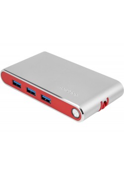 Хаб USB Rombica Type-C Hermes Red
