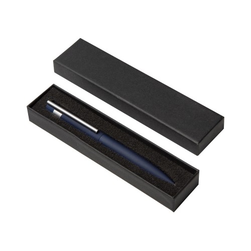Шариковая металлическая ручка Matteo, темно-синий