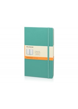 Записная книжка Moleskine Classic (в линейку) в твердой обложке, Large (13х21см), морская волна