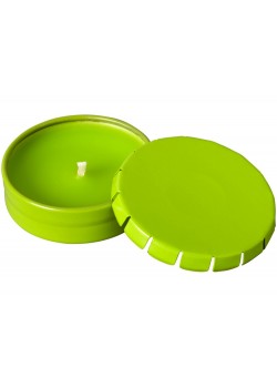 Свеча Bova в жестяной баночке, лайм