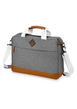 Конференц-сумка Echo для ноутбука 15,6, серый меланж