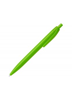 Ручка пластиковая шариковая STIX, синие чернила, зеленое яблоко