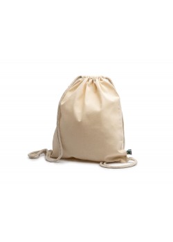 Рюкзак-мешок BARONE из 100% хлопка, бежевый