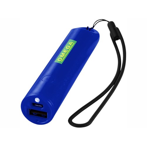 Портативное зарядное устройство Beam, 2200 мА/ч, ярко-синий