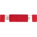 Mulan Двойной USB 2.0-хаб, красный